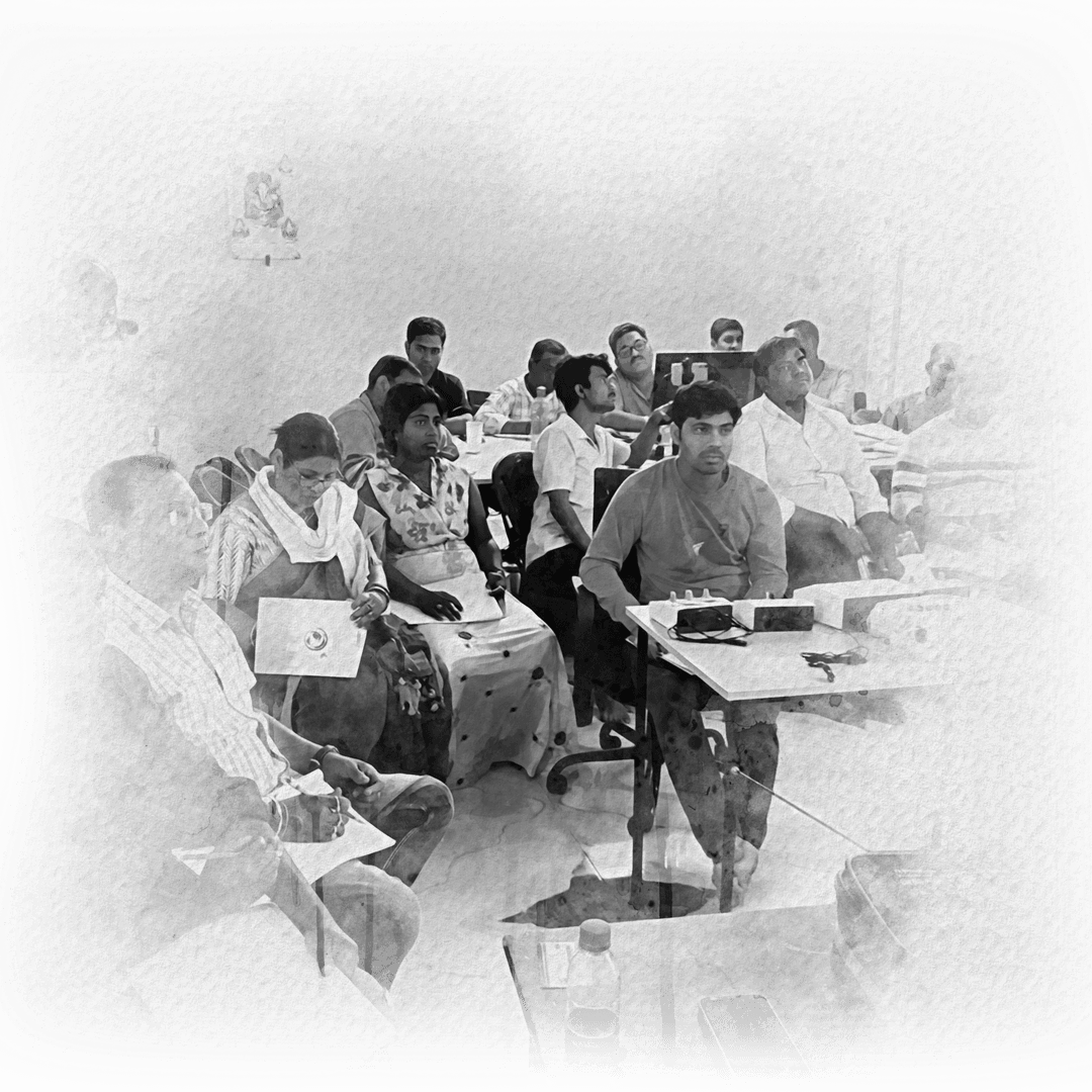 teacher studyng their students physiotherapy